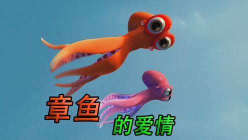 两只章鱼的爱情之路,幽默中夹杂着心疼 ,堪称吾辈楷模《章鱼的爱情》