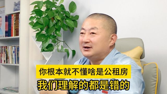 你根本就不懂啥是公租房,我们理解的都是错的?