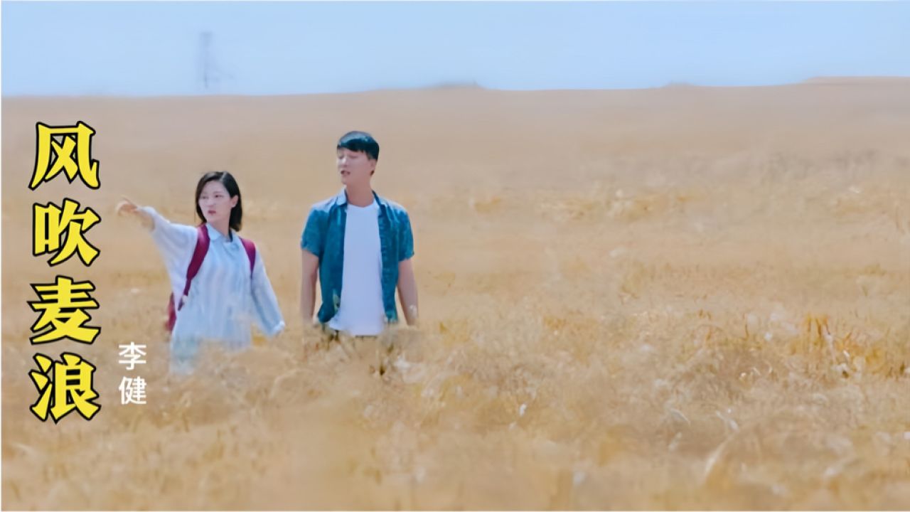 李健一首《风吹麦浪》,温柔的声音响起,让人心醉