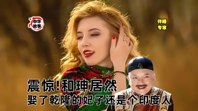 H震惊!和珅居然娶了乾隆的妃子,还是个印度人