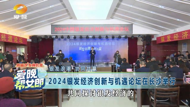 2024银发经济创新与机遇论坛在长沙举行