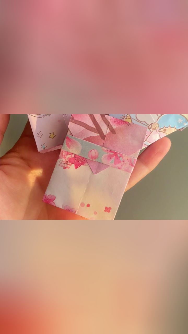 满足自己的少女心,做一个漂亮的礼物袋