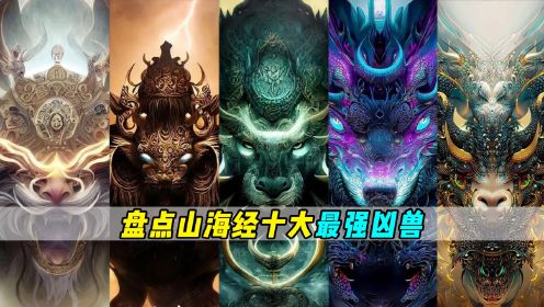 盘点山海经中的十大凶兽,凶猛的饕餮竟然挤不进前三!_高清1080P在线观看平台_腾讯视频