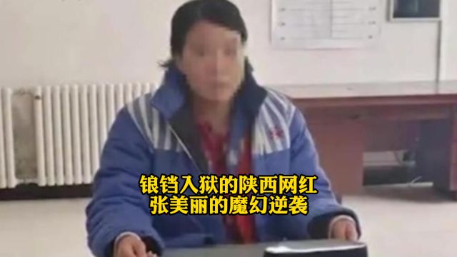 锒铛入狱的陕西网红张美丽的魔幻逆袭