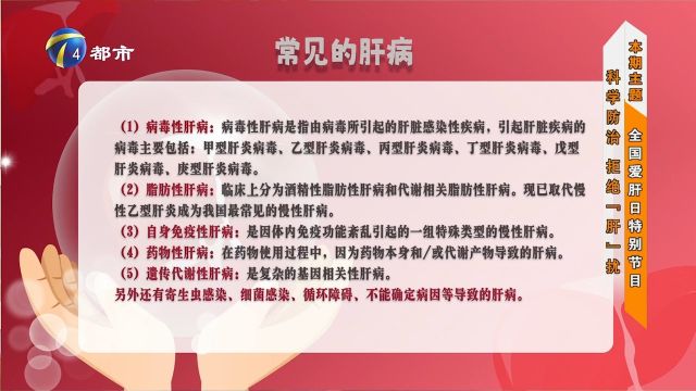 常见的肝病都有哪些,分别有哪些特点?一起来听听专家的介绍