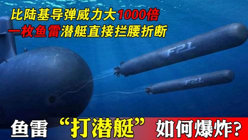 鱼雷打潜艇如何爆炸，潜艇又能否挡住鱼雷？