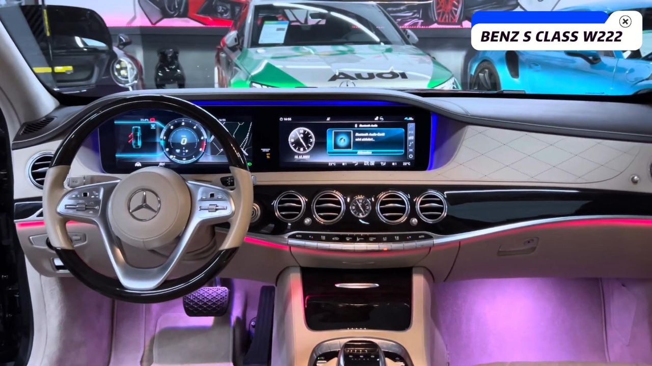 慕了!喜欢又买不起的奔驰s,内饰就这样