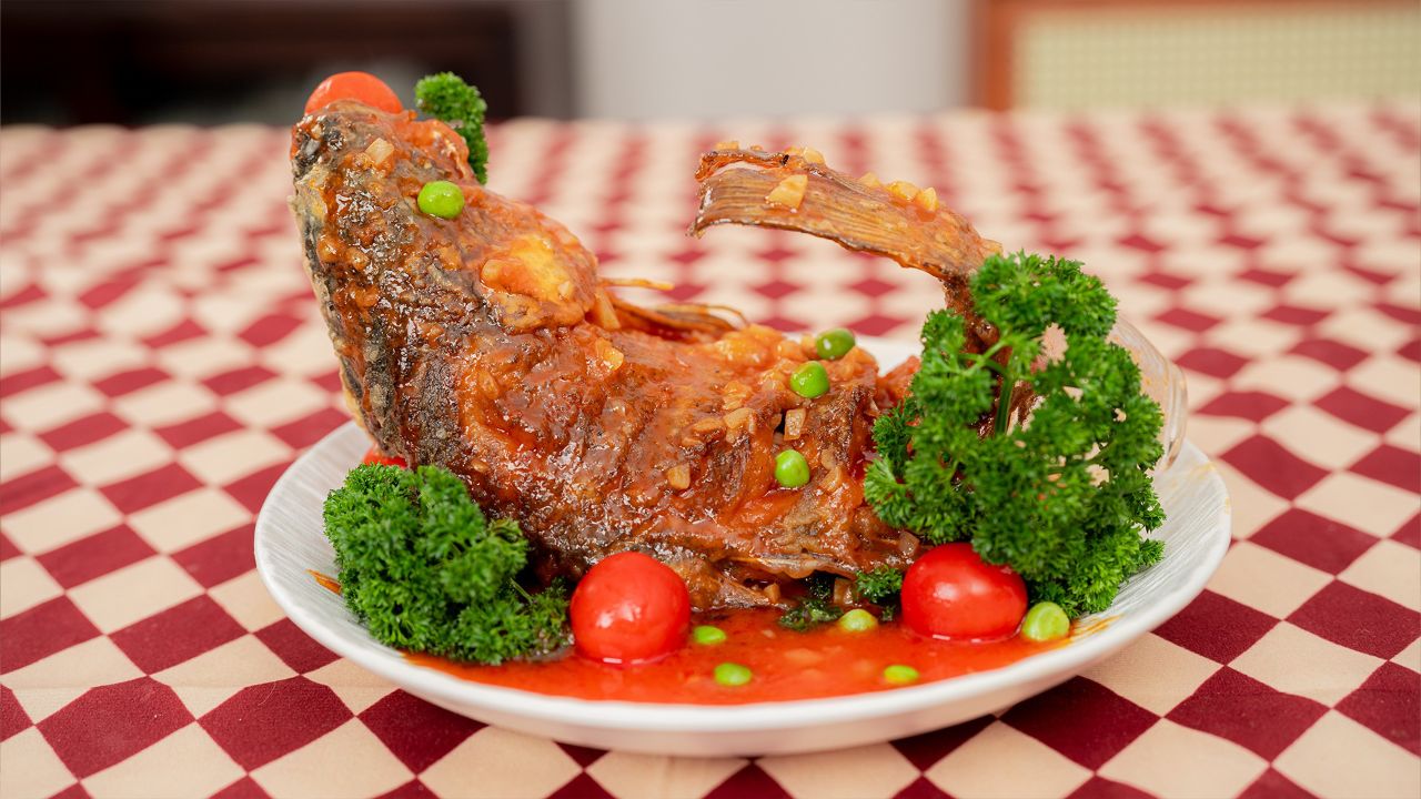 自制美食,糖醋鲤鱼