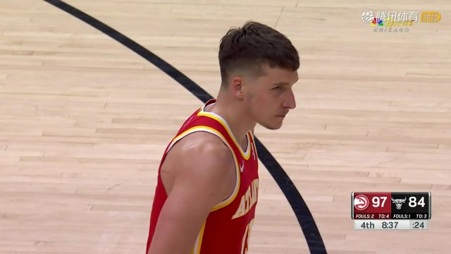 2023/24赛季NBA常规赛：老鹰 VS 公牛 全场回放