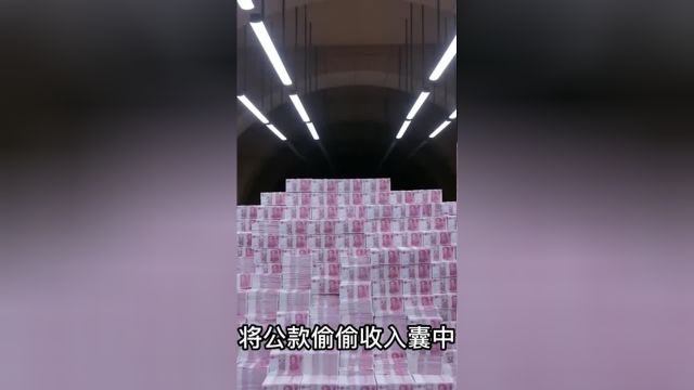 银行董事长三年贪污103亿,每日消费四十多万,最终解决如何?#真实事件#纪录片 1