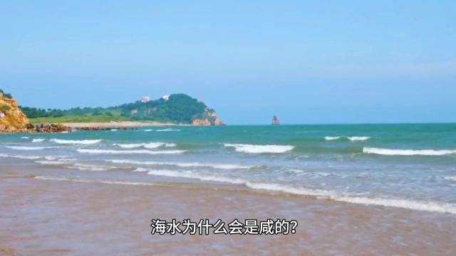 海水为什么是咸的#海洋知识讲解 #儿童百科知识