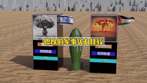 以色列与巴勒斯坦的军事实力比较