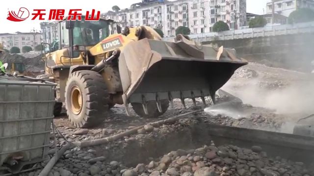 6月完成主体工程建设!岷江右岸犍为县东门堤防整治工程加速推进