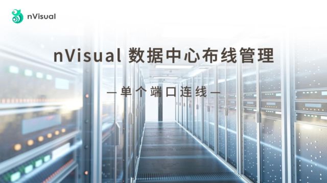 nVisual数据中心布线管理单个端口连线