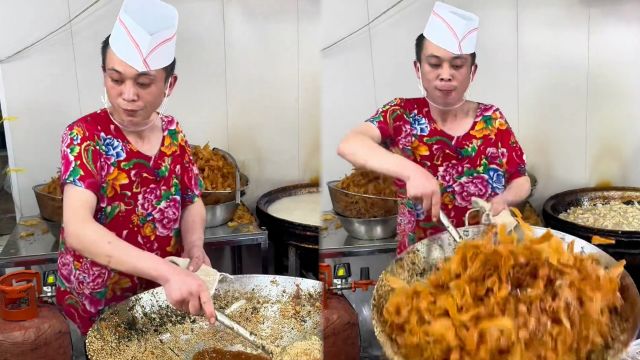 淄博炒饼小哥回应学会表情管理,没有被市场约谈,顾客让他笑就笑