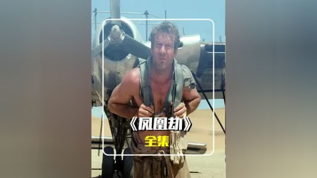 九男一女被困沙漠,为了求生直接造出了一架飞机