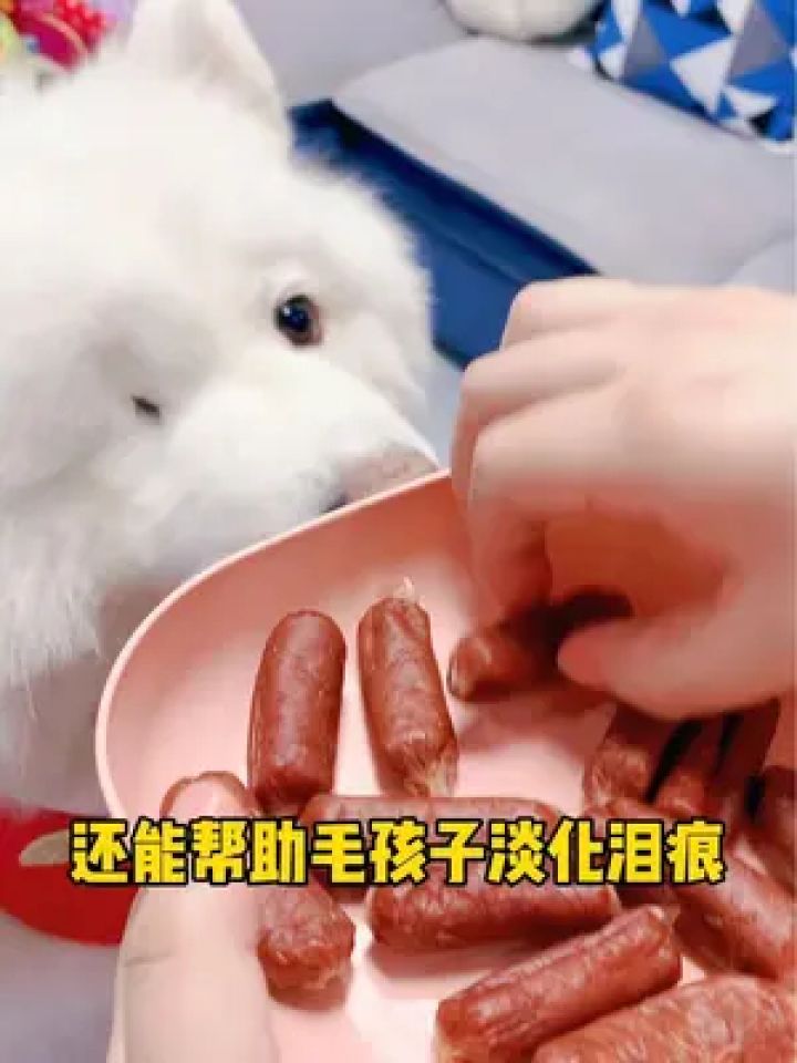 肉香浓郁的鸭肉风干肠,饱满紧实有嚼劲,营养美味,幼犬老年犬都能吃#萌