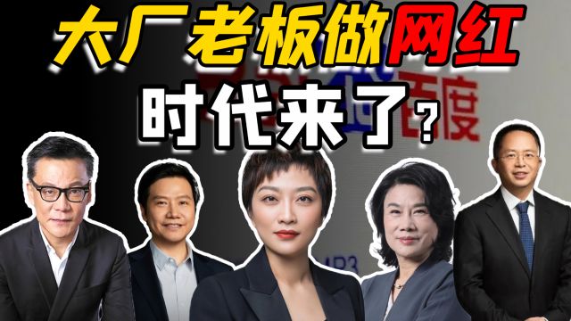 百度翻车,小米吃饱,千亿老板亲自下场当网红,真有这么简单吗?