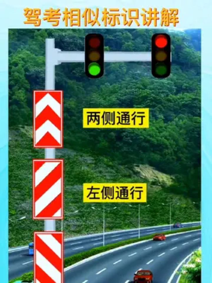 科财课堂 #科目一科目四常用标识#xopurluh