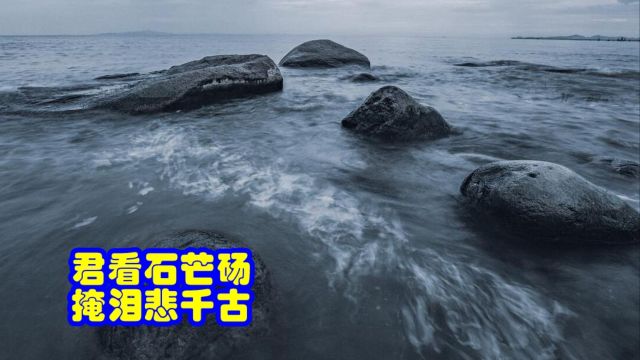 品鉴唐诗 君看石芒砀 掩泪悲千古 李白 《丁都护歌》