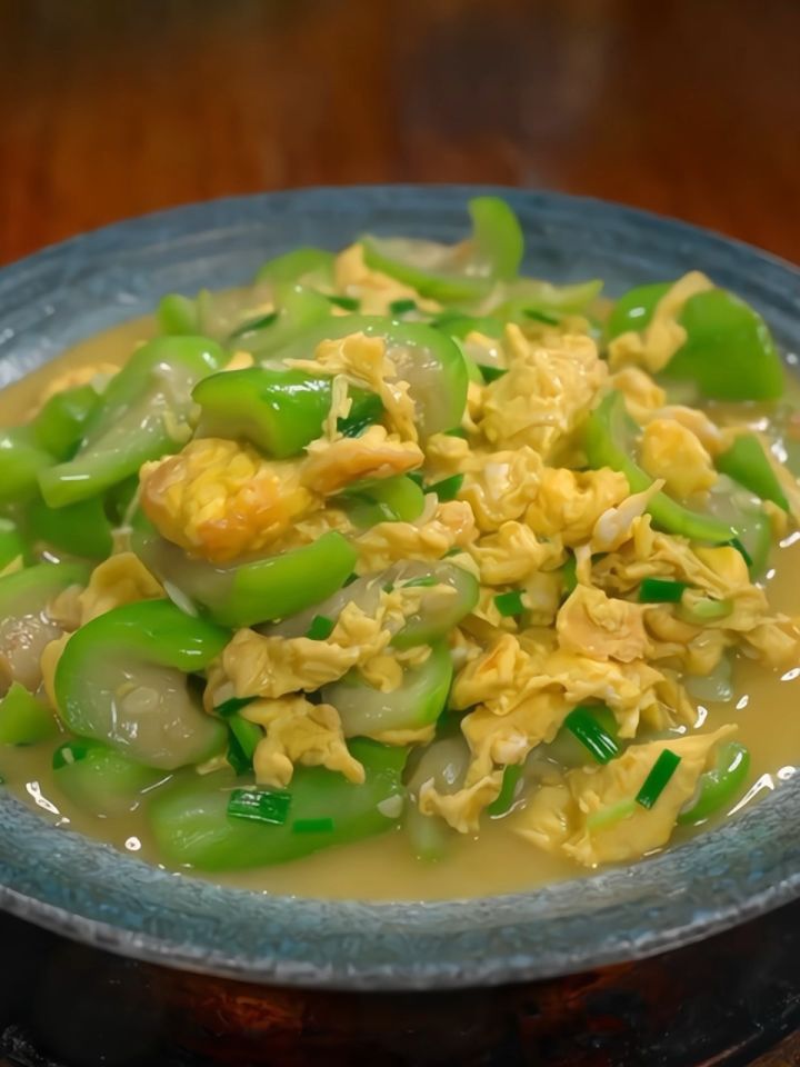 营养好吃的丝瓜炒鸡蛋,大人孩子都爱#家常菜 #美食制作