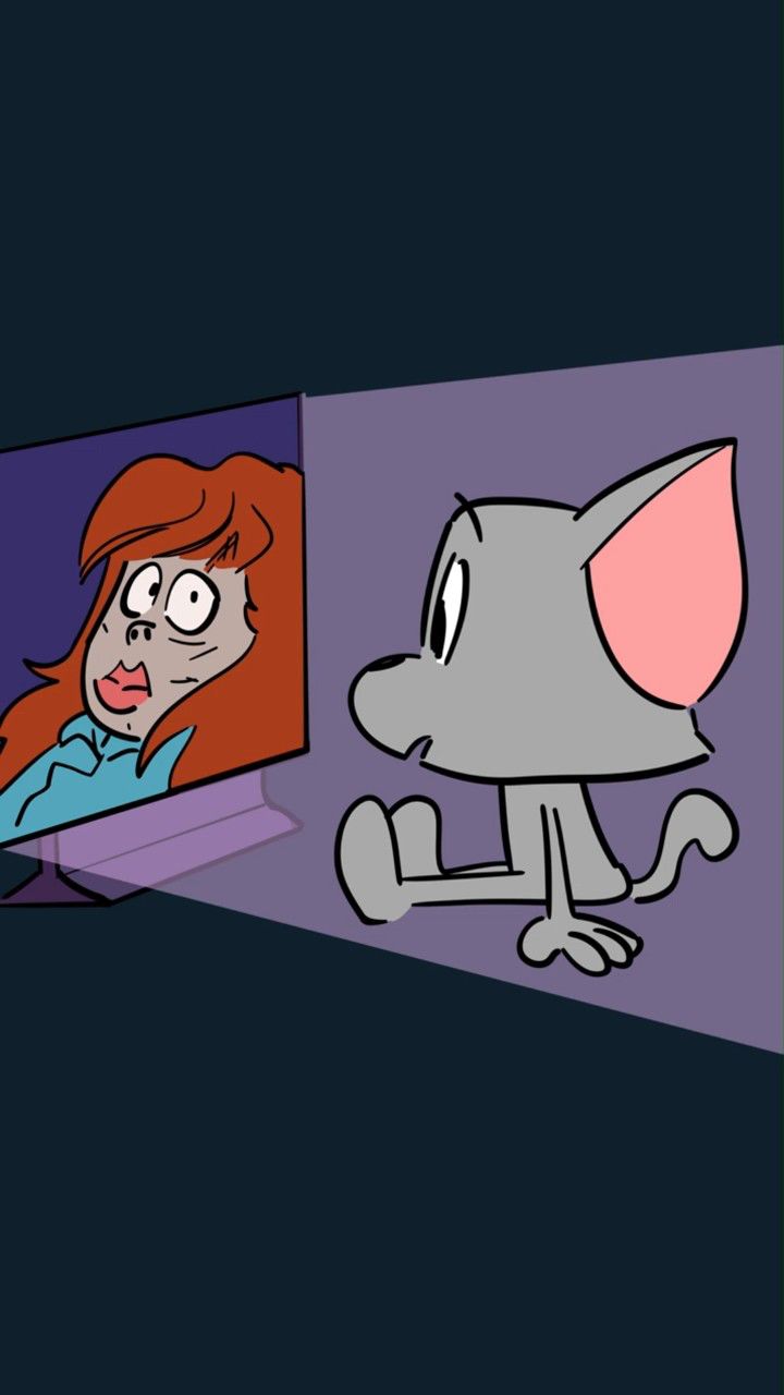 mila看恐怖片的时候