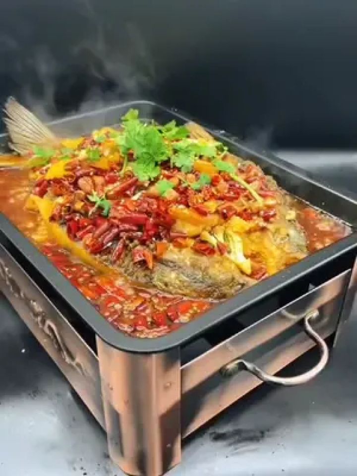 麻辣烤鱼#真材实料才能做出好味道 #跟着大厨学做菜 #酒店里的招牌菜