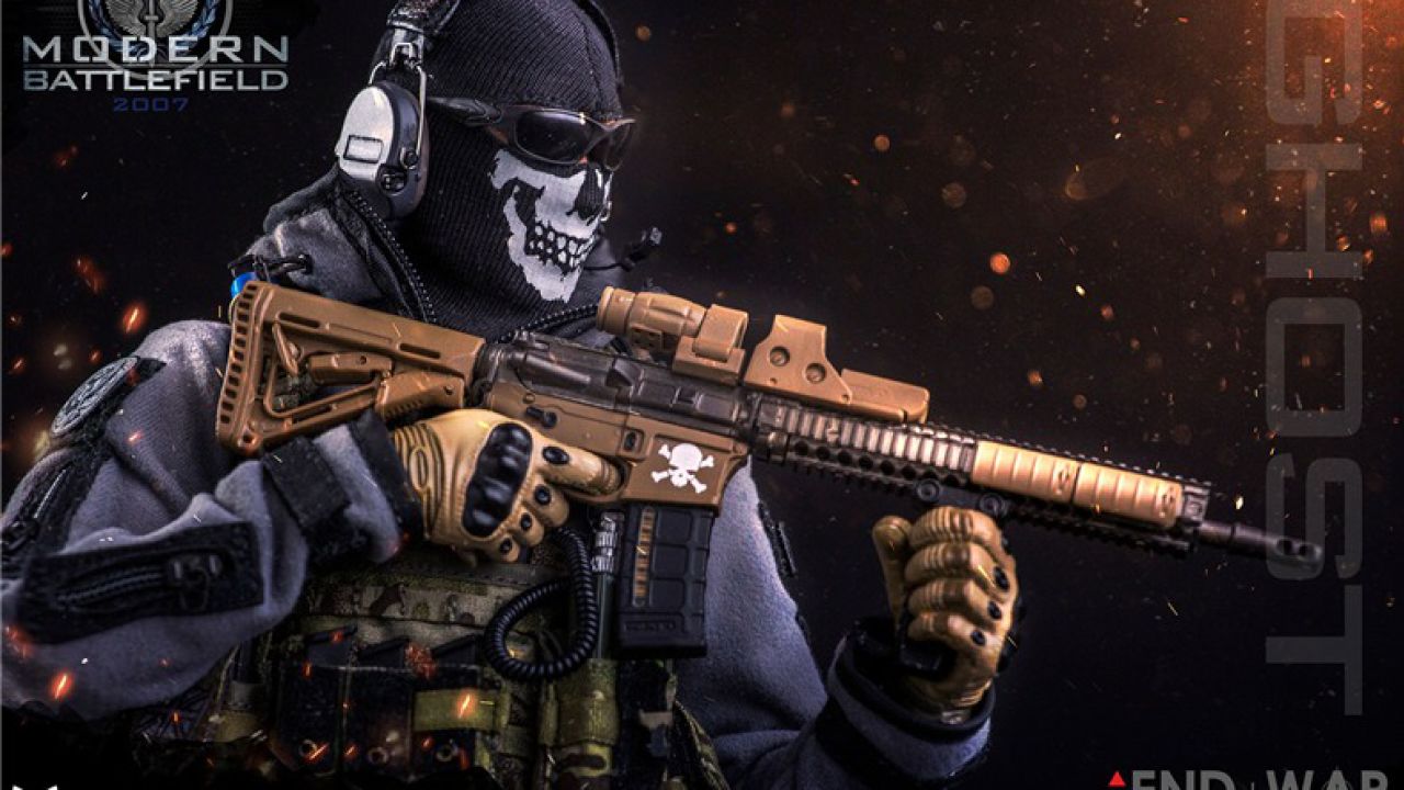 兵人测评:flagset fs73033 兵人模型末日战争系列 死神小队幽灵