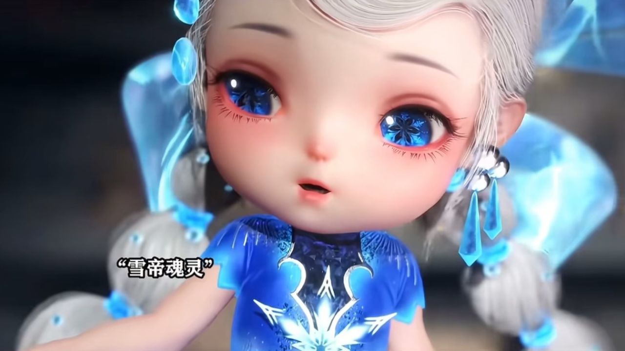 雪女魂灵 大明二明化为人形