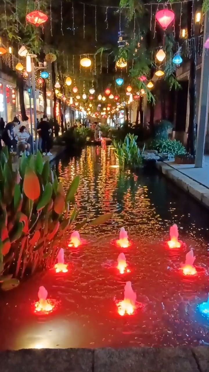 顺德欢乐海岸夜景