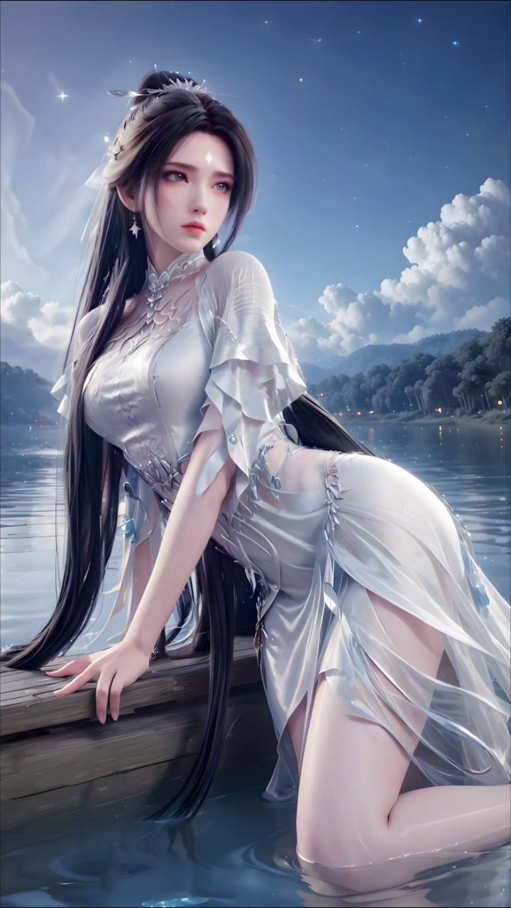 《诛仙》陆雪琪 a4腰美腿壁纸