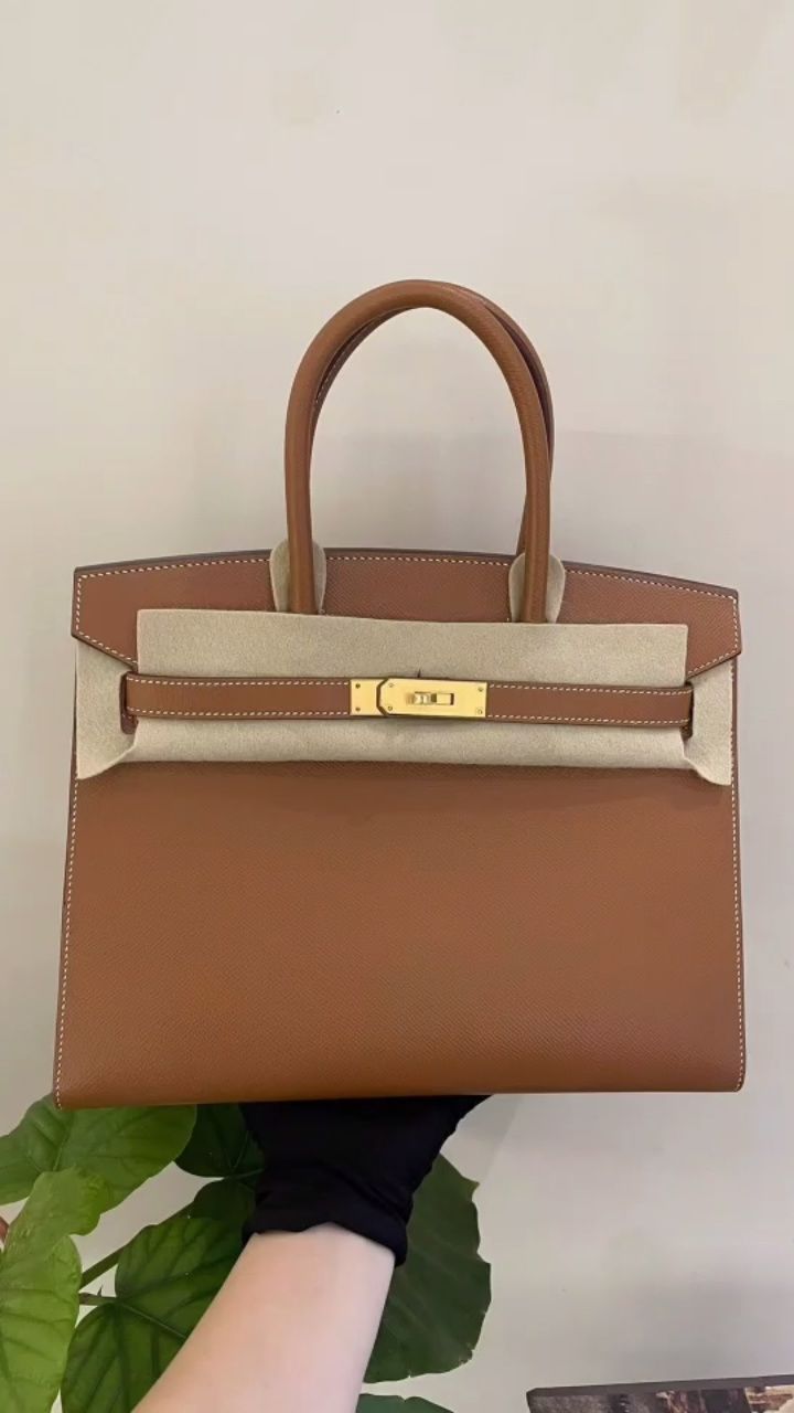 hermes birkin30 金棕金扣 ep皮 z刻 全新全套无票,安138