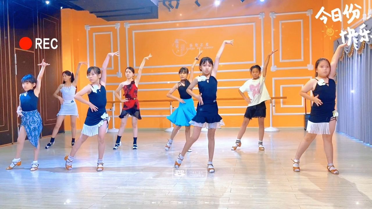 舞蹈培训班推荐 #放假不如跳舞 #体育舞蹈 #课堂花絮 #乐梵教育艺术