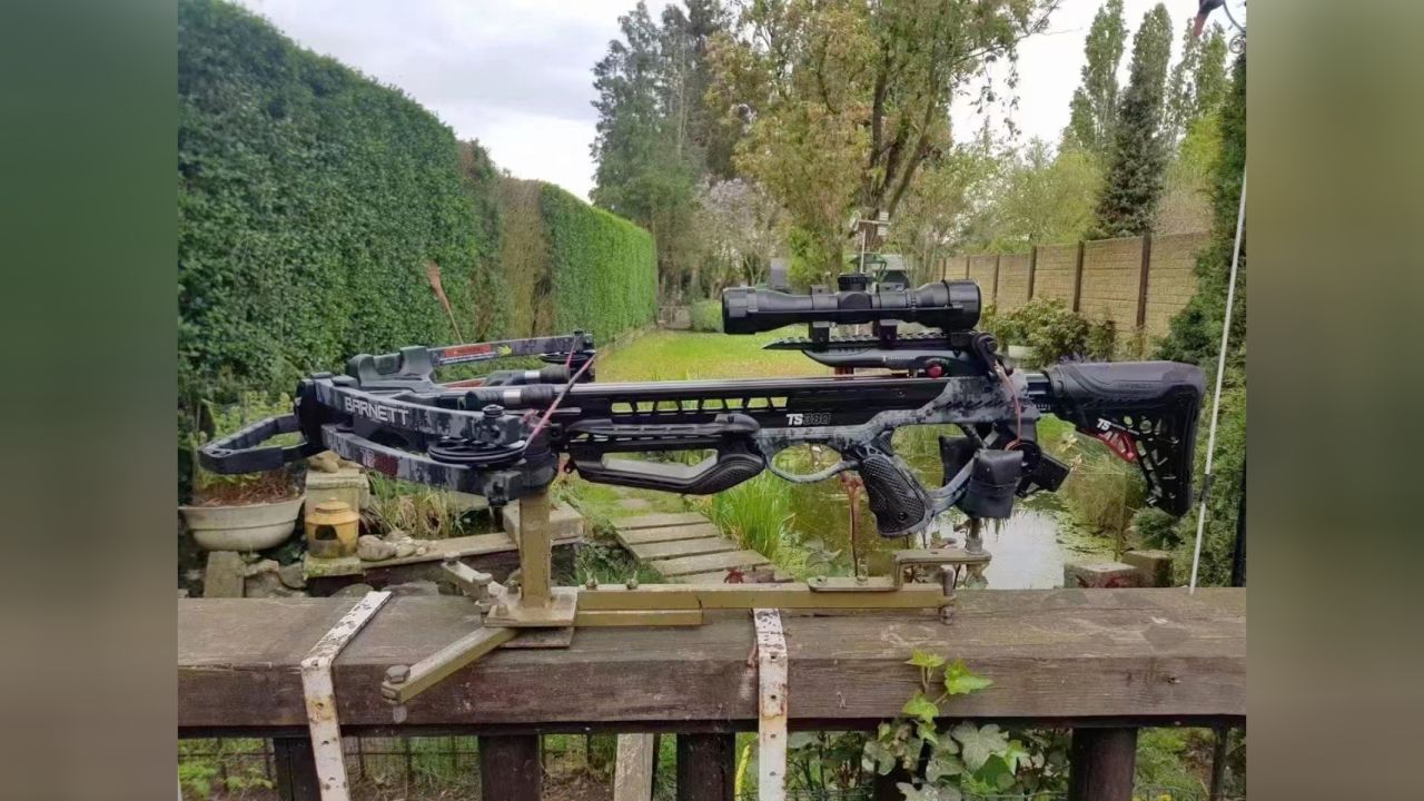 海外拍摄巴力ts380复合弩蝙蝠bat反向弩欣赏