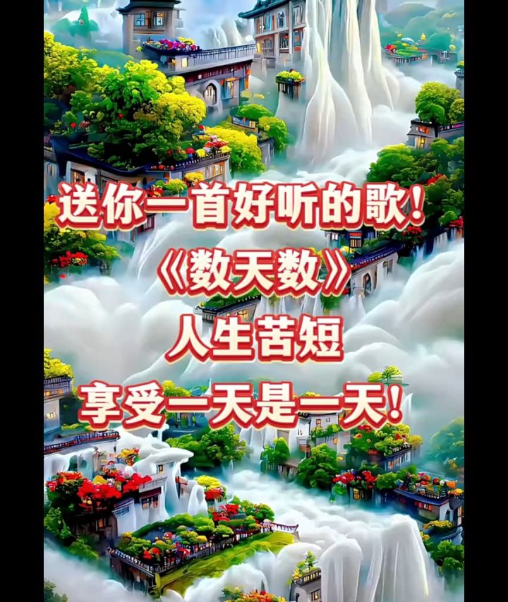 送你一首好听的歌!《数天数》