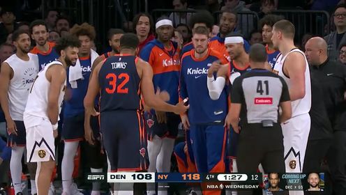 《NBA全场集锦》NBA常规赛：掘金vs尼克斯第4节中文解说回放