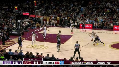《NBA骑士》别看是2分但价值连城 拉文突破上篮打进杀死比赛