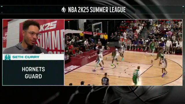 NBA夏季联赛：凯尔特人vs黄蜂第2节英文原声回放