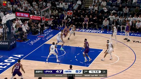 《NBA全场集锦》反击速度快如闪电！ 亚历山大-沃克抢断快攻轻取两分