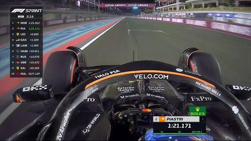 纵情F1_2024F1卡塔尔大奖赛冲刺赛排位赛_精彩!诺里斯计时圈1分21秒0稳居榜首迈凯伦P房爆发掌声_高清1080P在线观看平台_腾讯视频