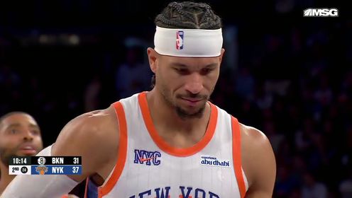 《NBA全场集锦》 NBA常规赛：篮网vs尼克斯第2节英文原声回放
