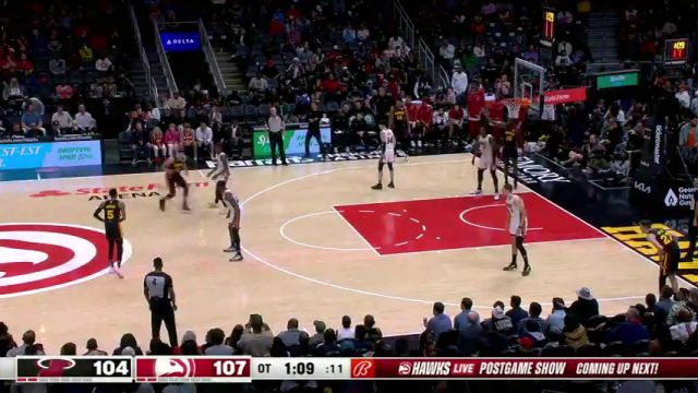 NBA常规赛：热火vs老鹰加时赛1中文解说回放