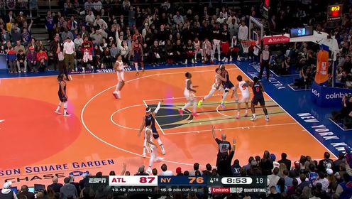《NBA全场集锦》维拉诺瓦连线！布伦森妙传助攻哈特三分一箭穿心