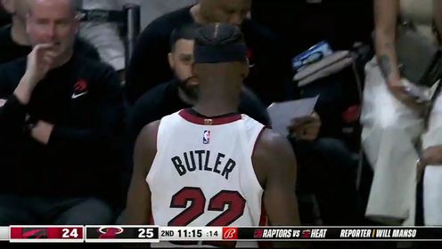 《迈阿密热火》NBA常规赛：猛龙vs热火第2节英文原声回放