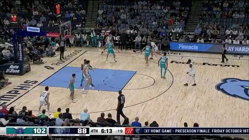 《NBA全场集锦》【回放】黄蜂vs灰熊第4节中文解说回放