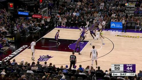 《NBA全场集锦》【回放】篮网vs国王英文原声全场回放