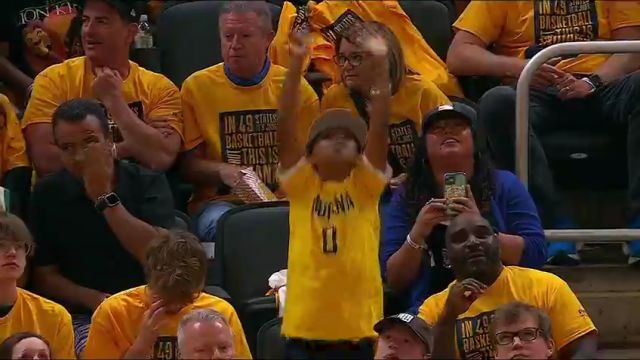 NBA季后赛：凯尔特人vs步行者第2节英文原声回放