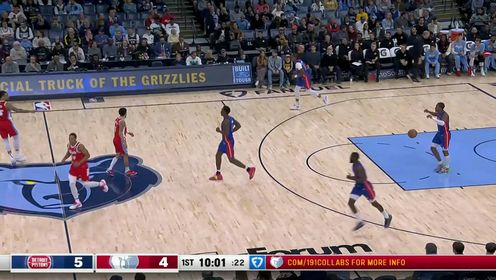 《NBA全场集锦》拥有多样的进攻手段 小贾伦杰克逊开场连取4分