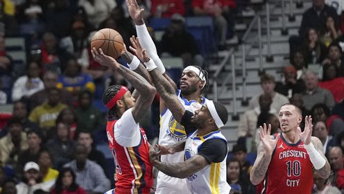 《NBA全场集锦》【纯享】勇士vs鹈鹕精华回放 勇士险胜鹈鹕完成赛季三杀