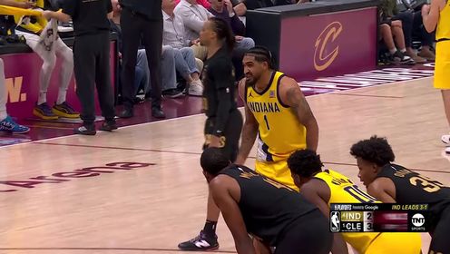 《NBA骑士》NBA季后赛：步行者vs骑士G5第2节中文解说回放